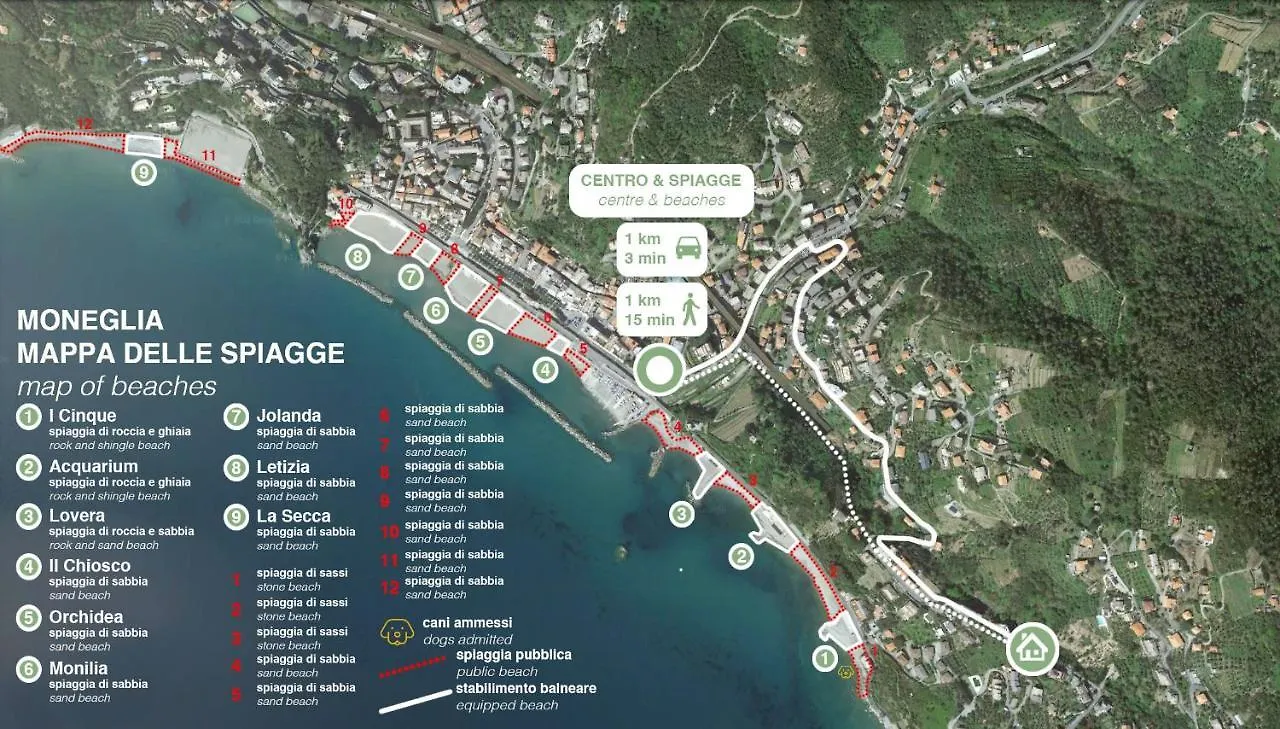 Apartment Appartamento A Moneglia, Tra Portofino E Le Cinque Terre